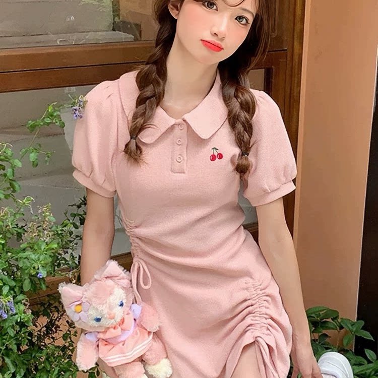 QY2 2026年春夏新款女装黑色无袖简约风格宽松版型连衣裙