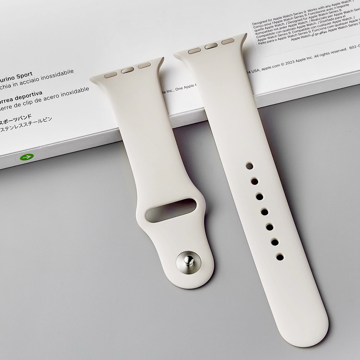 【夏季新款】适用于苹果S9手表iwatch10表带S10磁吸applewatch9液态硅胶S8腕带Ultra女SE运动8男S7运动高级感 - 图3