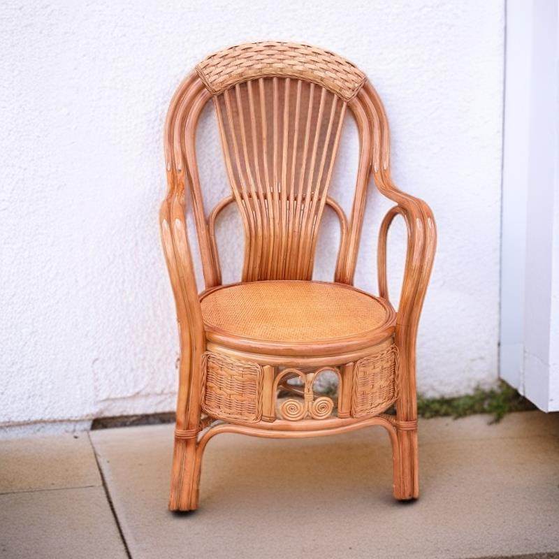 天然藤椅高靠背椅家庭休闲阳台单人椅老年人藤编办公麻将椅,淘宝优惠券,粉丝福利购,淘宝优惠卷