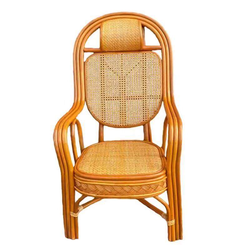 天然藤椅高靠背椅家庭休闲阳台单人椅老年人藤编办公麻将椅,淘宝优惠券,粉丝福利购,淘宝优惠卷