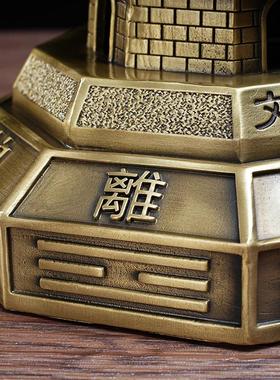 全铜文昌塔摆件9层九层13层十三层书房办公室桌面装饰学生送礼品