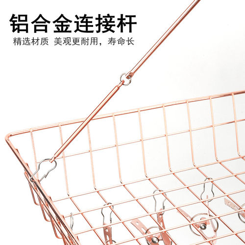 晒衣网晾衣篮家用双层晾衣网夹袜子神器防变形平铺毛衣网兜晾衣架 - 图2