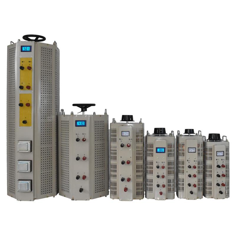 Three-phase voltage regulator 380V contact autocoupling motor box TSGC2J-3/15/20/30/40/60/100