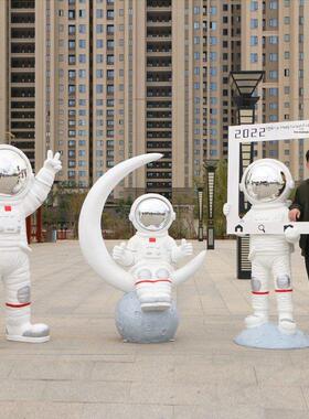 航天员航天员技术展览馆大型摆件航天火箭模型雕塑精美展示广受欢