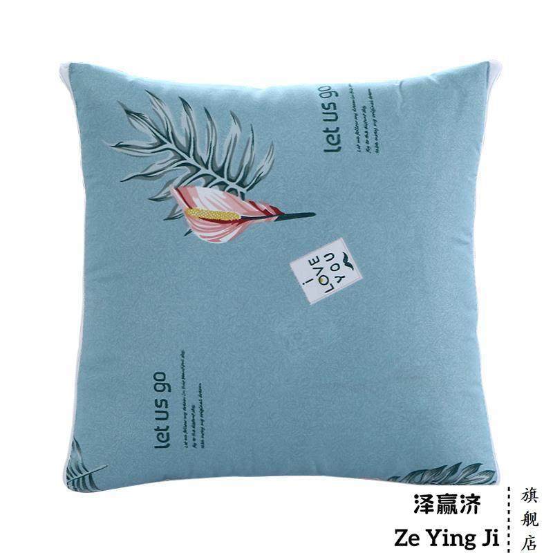 纯棉多功能车内抱枕被子两用网红男加厚靠垫被抱枕套一体毯子可爱,淘宝优惠券,粉丝福利购,淘宝优惠卷