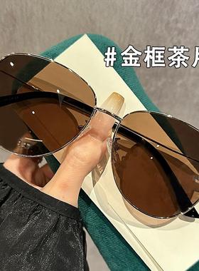 飞行员蛤蟆镜超轻大框太阳眼镜男士可配有度数偏光太阳镜高级感眼