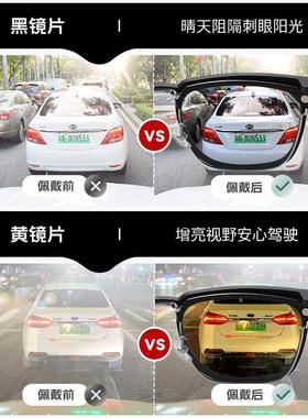 超轻纯钛三合一磁吸套镜男大框大脸近视太阳眼镜太阳眼镜开 车高