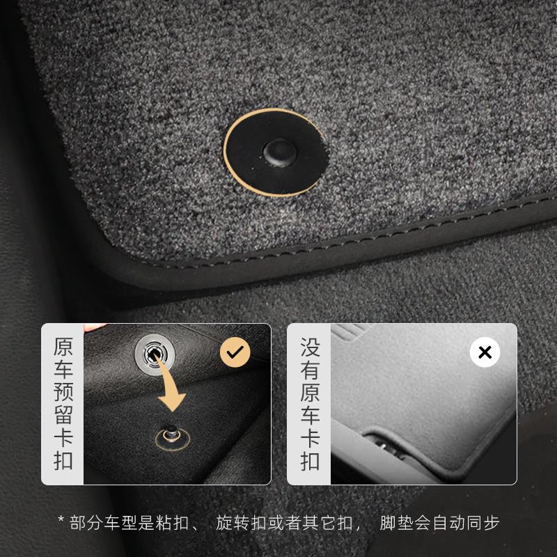专用于大众ID3 id4x id6 id7 id4crozz与众06汽车脚垫地毯式原车 - 图2