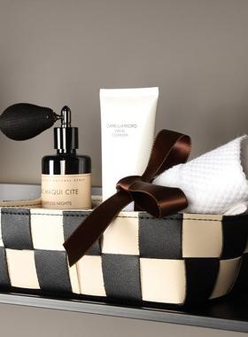 卫生间洗护用品浴室柜阳台房软装饰品样板房间毛巾香薰沐浴露摆件