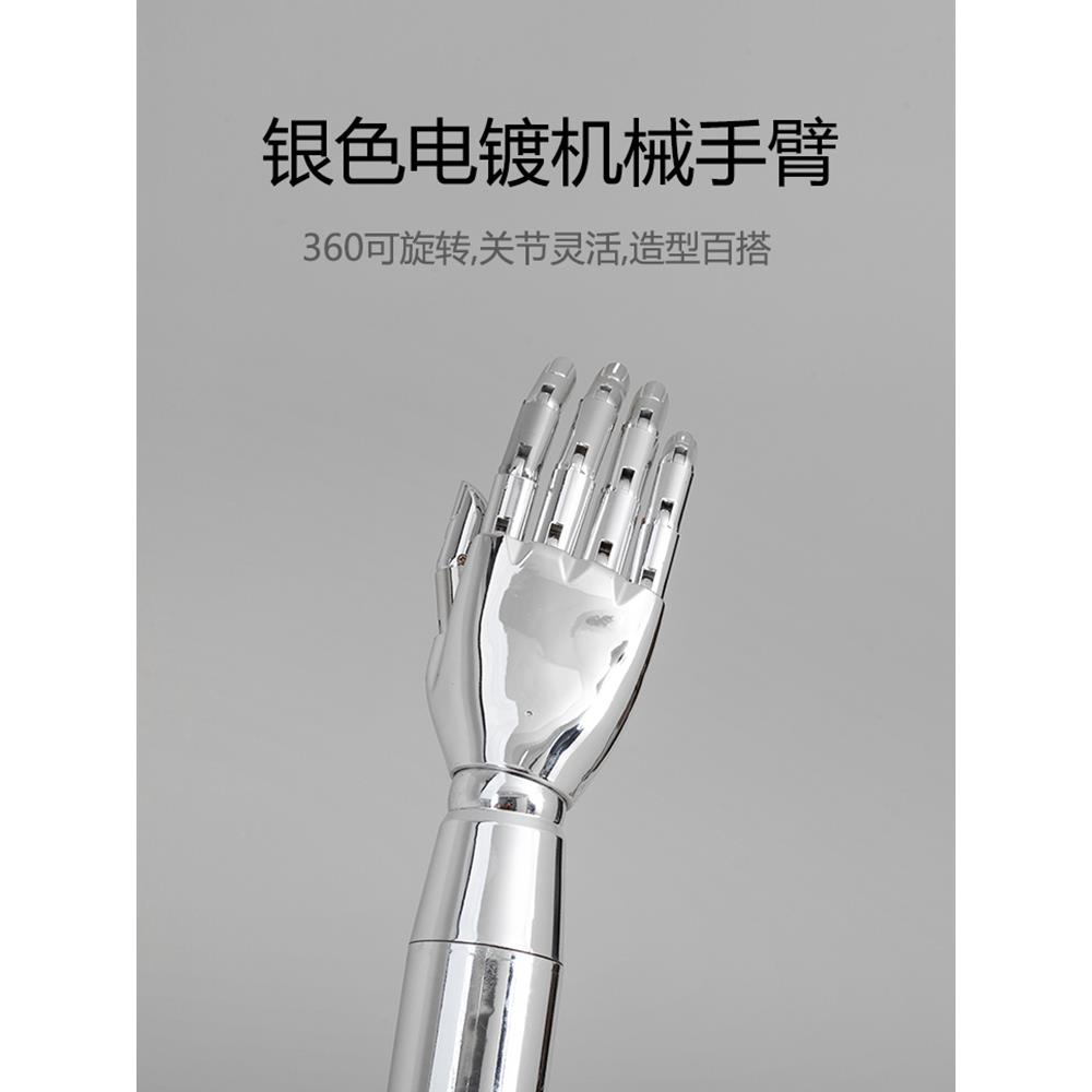 男装店高档模特道具展示架男半身橱窗人台假人偶全身包布人体模型 - 图2