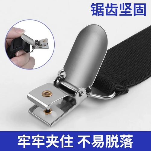 三轮车防风夹子车雨棚挡风帘固定夹绳电动老年车车篷可调节弹力带 - 图0