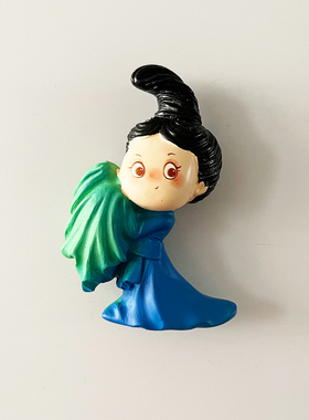 中国风可爱人物冰箱贴磁贴只此青绿创意古典文创装饰磁力贴磁吸铁
