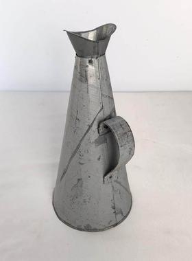 民俗老物件生产队喊话筒喊话喇叭扩音器铁皮喇叭覆古怀旧装饰摆饰