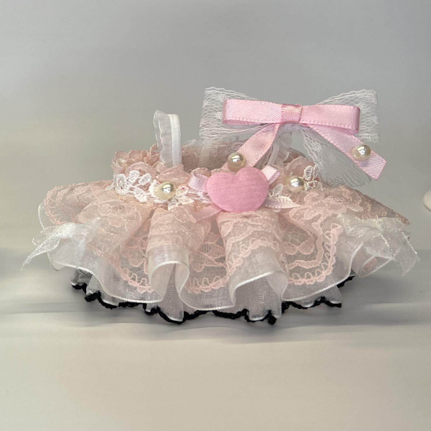 娃衣手作棉花娃娃10cm海星体正常体蕾丝裙子蝴蝶结套装 包邮,淘宝优惠券,粉丝福利购,淘宝优惠卷