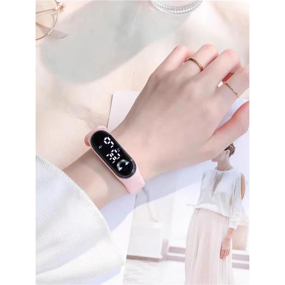 2025新款手表女款学生初高中儿童高颜值男简约气质韩版潮流电子表 - 图0