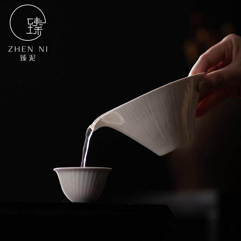 复古草木灰釉公道杯陶瓷茶海分茶器家用日式功夫茶具匀杯茶道配件,淘宝优惠券,粉丝福利购,淘宝优惠卷