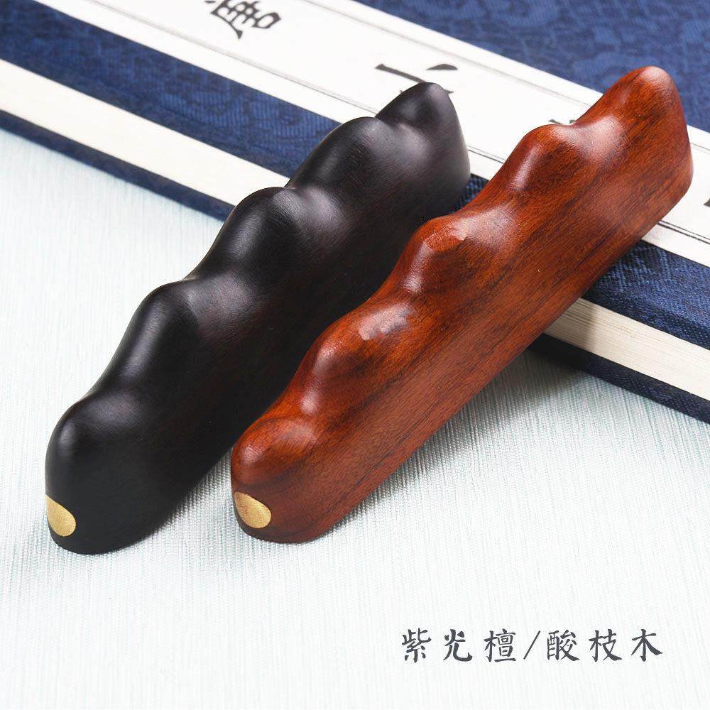 徽昕斋红木笔架实木雕刻酸枝木钳铜五指山笔搁紫光檀笔山仿古山型,淘宝优惠券,粉丝福利购,淘宝优惠卷