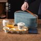 Wood ash travel tea set home p travel portable storage fast customer cup ceramic high-end one pot four cups