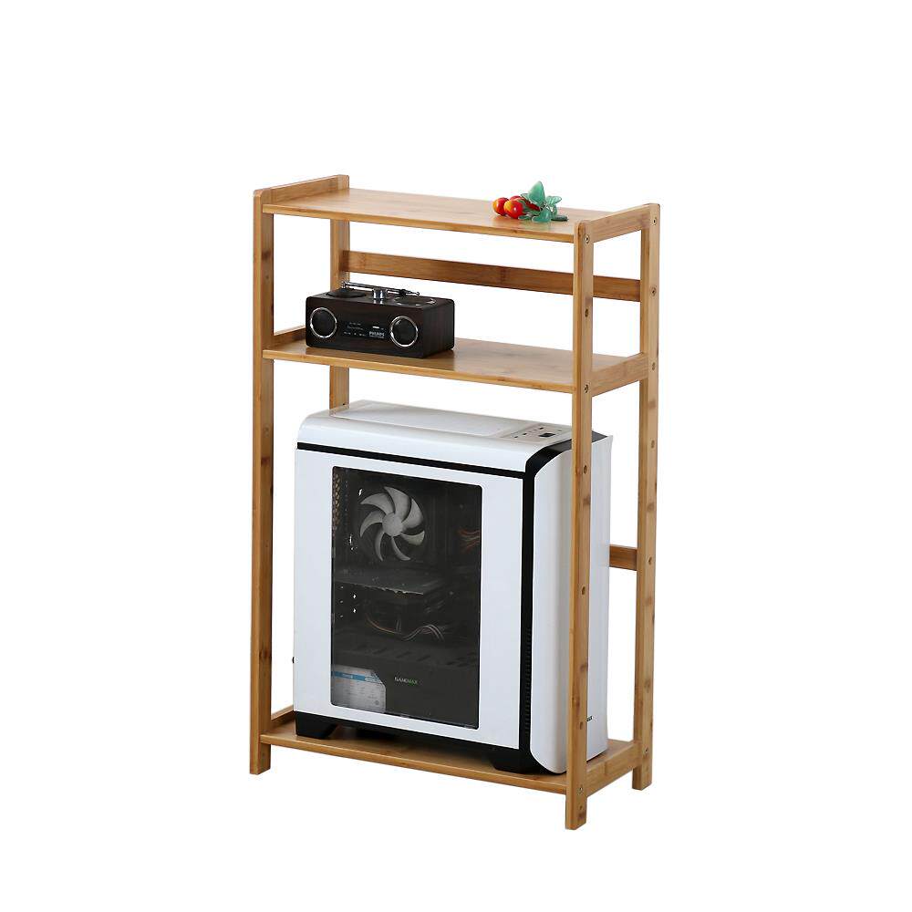 Removable computer case storage rack host placement rack printer integrated shelf bracket home office