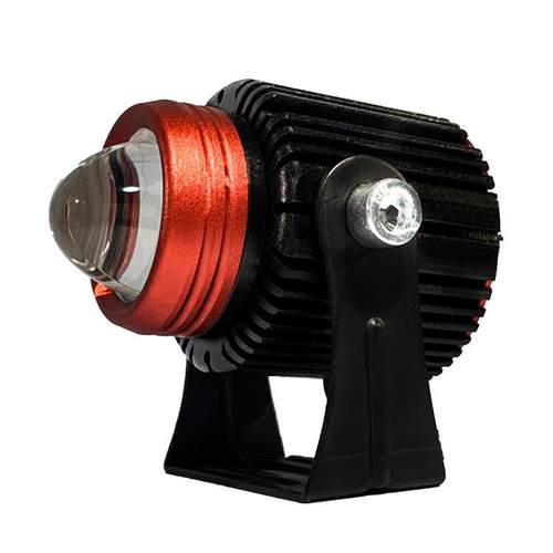 摩托车射灯电动车LED大灯改装车灯黄白双色超远射程远近光车灯泡 - 图3