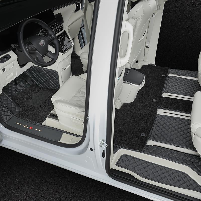 适用别克gl8脚垫七座phev专用商务车胖头鱼陆尊es老款汽车全包围7 - 图1