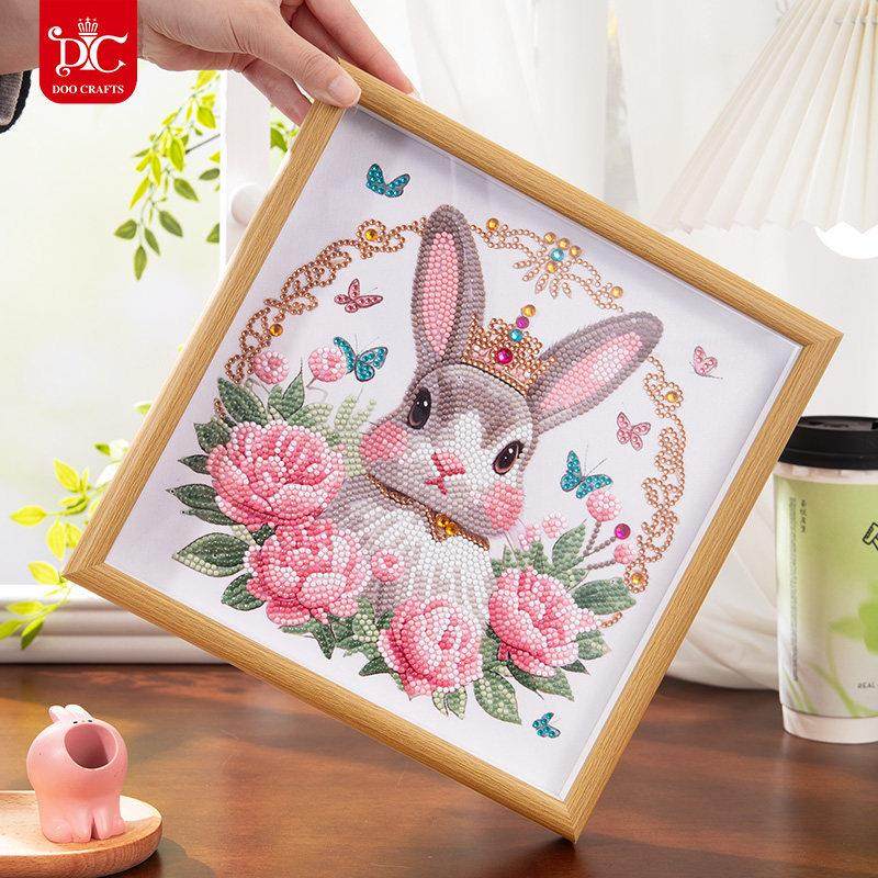蒂彩DC钻石画水晶卡通装饰摆件儿童2025年新款客厅手工diy十字绣,淘宝优惠券,粉丝福利购,淘宝优惠卷