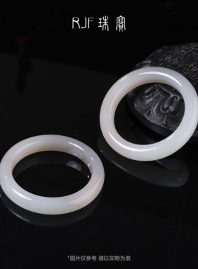 RJF【半山彩】高冰传承镯精美女款三色冰透气质手镯