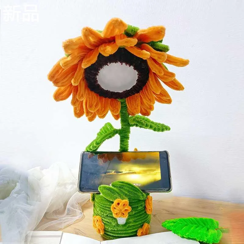 向日葵台灯太阳花教师节毕业季礼物中小学生送老师手工diy材新品