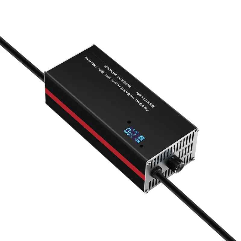 脉力诚84V96V120V锂电池充电器10A5A可调节109.2V三元锂电动车用 - 图3