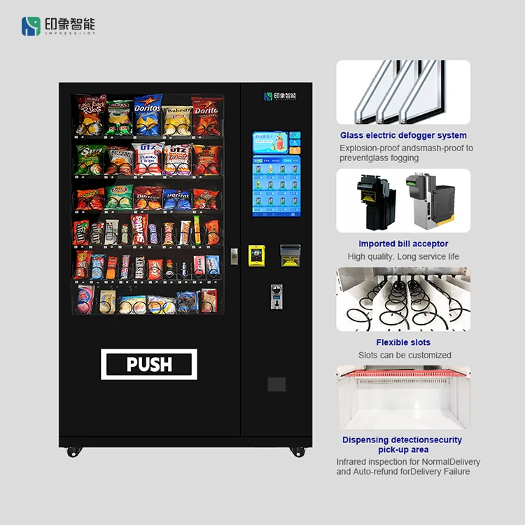 Snack and Drink  Vending Machine Combo Vending Machine - 图2