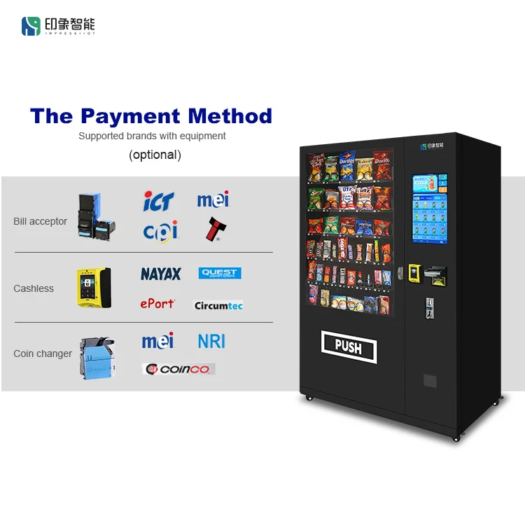 Snack and Drink  Vending Machine Combo Vending Machine - 图1