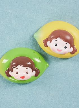 谐音梗冰箱贴可爱卡通创意潮玩树脂DIY材料装饰品玩具小摆件盲袋