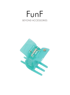 FunF/乐纷绮 果冻星迹丸子夹小抓夹丸子头发夹醋酸发饰气质少女