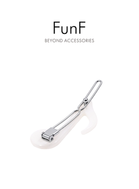 FunF/乐纷绮 旋律边夹发夹刘海夹碎发夹侧边夹发饰音符发夹