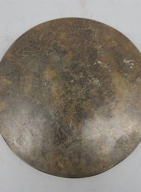 古玩铜器收藏仿古纯铜龙铜镜复古摆件