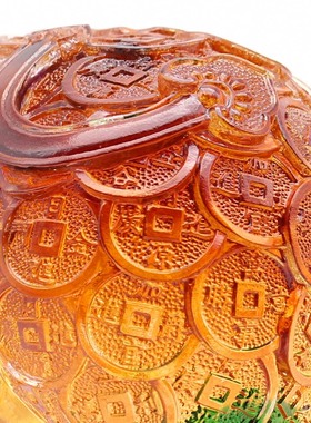 琉璃生肖猪招财动物可爱装饰品定制生日礼物礼品工艺品小摆件酒柜