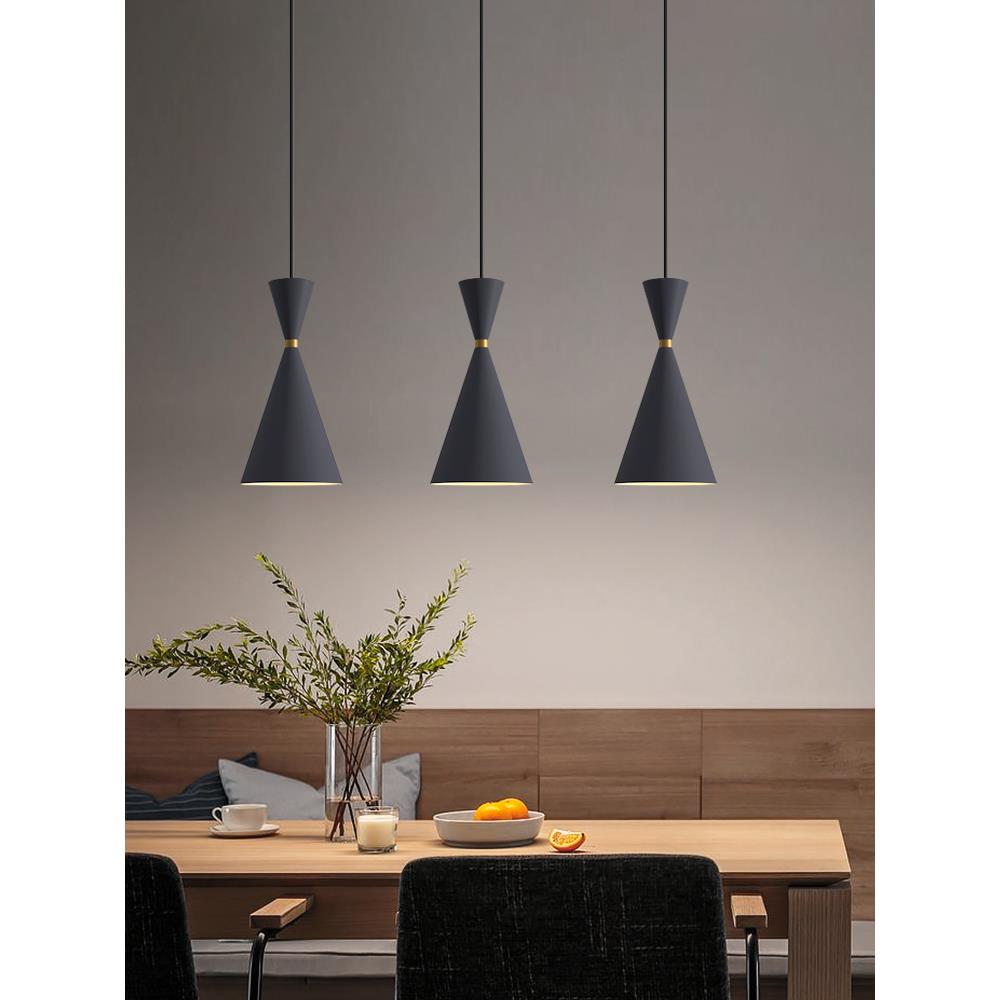 北欧主卧室床头柜小吊灯2023新款创意现代简约网红极简长线吊线灯 - 图3