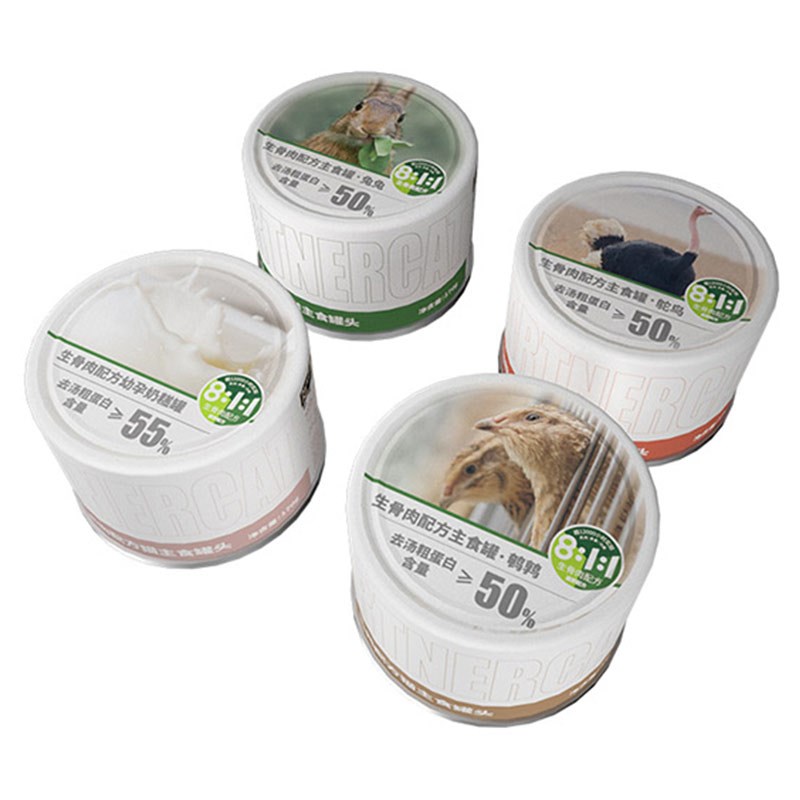 24罐帕特全价生骨肉猫主食罐猫咪成幼猫罐头帕特诺尔增肥发腮湿粮 - 图3