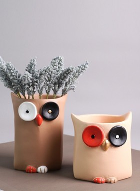 北欧风格家居装饰品摆件儿童房女孩房人物动物马摆设样板间工艺品