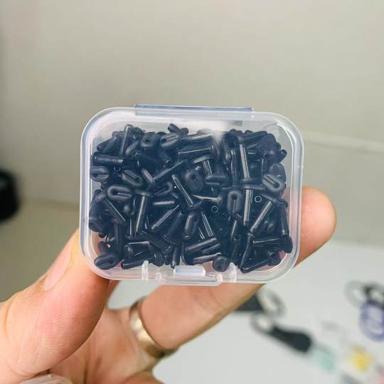 合能矩阵T型羽毛球拍护线钉护线管尼龙还厚防塌陷双线孔2.6*9.5