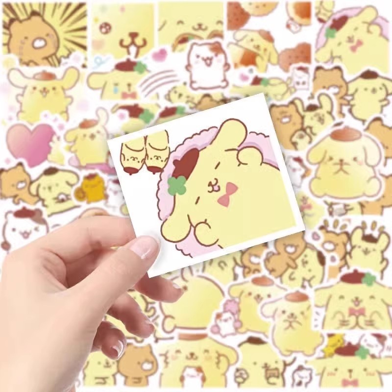 120张布丁狗贴纸可爱卡通装饰素材卡通手机壳行李箱贴纸防水贴画,淘宝优惠券,粉丝福利购,淘宝优惠卷