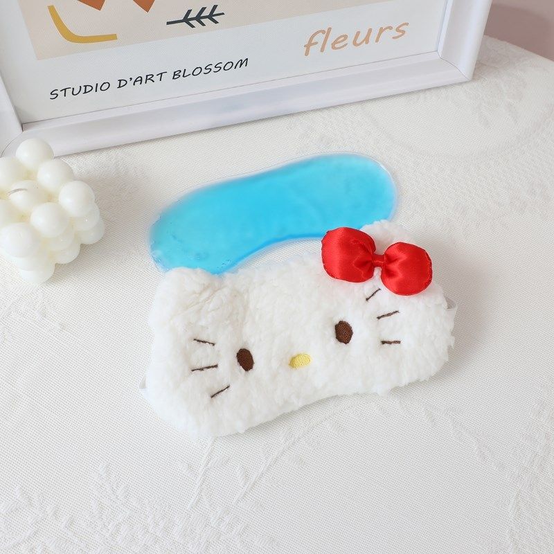 毛绒库洛米眼罩可爱卡通玉桂狗眼罩遮光睡眠冰敷冰袋学生宿舍午睡,淘宝优惠券,粉丝福利购,淘宝优惠卷