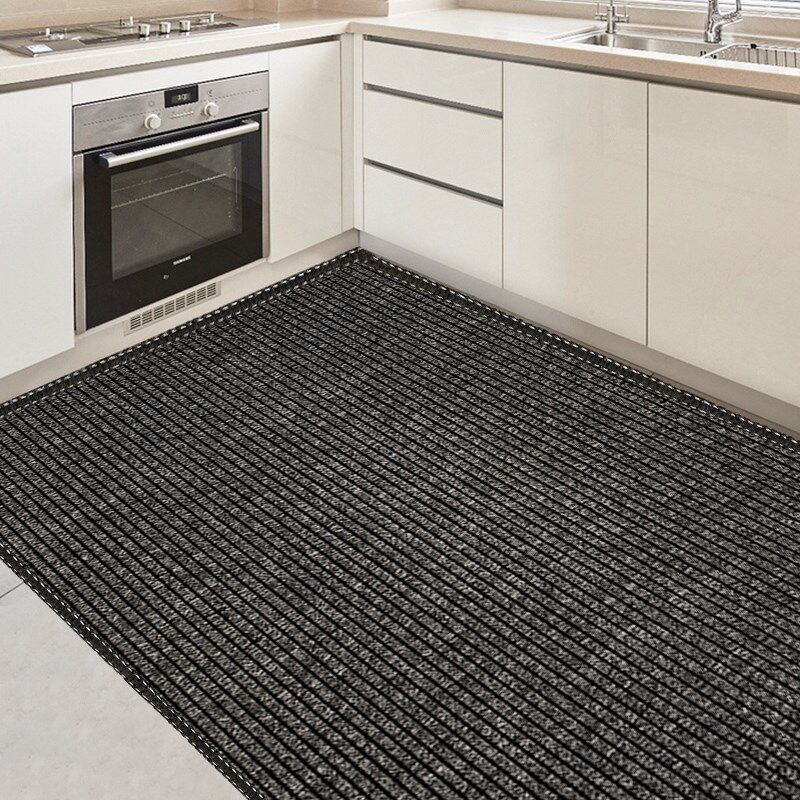 Kitchen floor mats are non-slip, oil-proof, wipeable and wash-free 2024 new style stain-resistant, waterproof and durable kitchen floor mats for home carpets