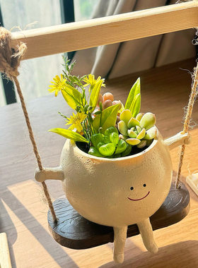 个性客厅办公桌面桌面置物架2026小秋千置物架子小型摆放支架