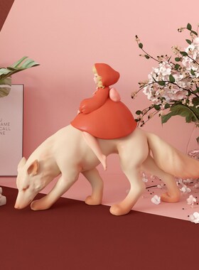 白夜童话野天鹅北欧风酒柜装饰玄关摆件家居饰品客厅X电视柜摆设