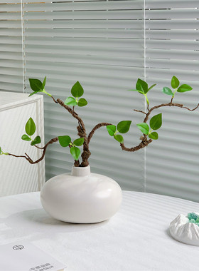 高档杜鹃花仿真花假花摆设客厅餐桌花插花花艺摆件装饰品仿真绿植