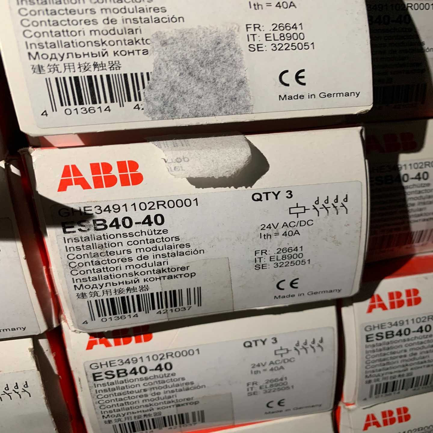 ESB40-40库存接触器GHE3491102R0询价 - 图0