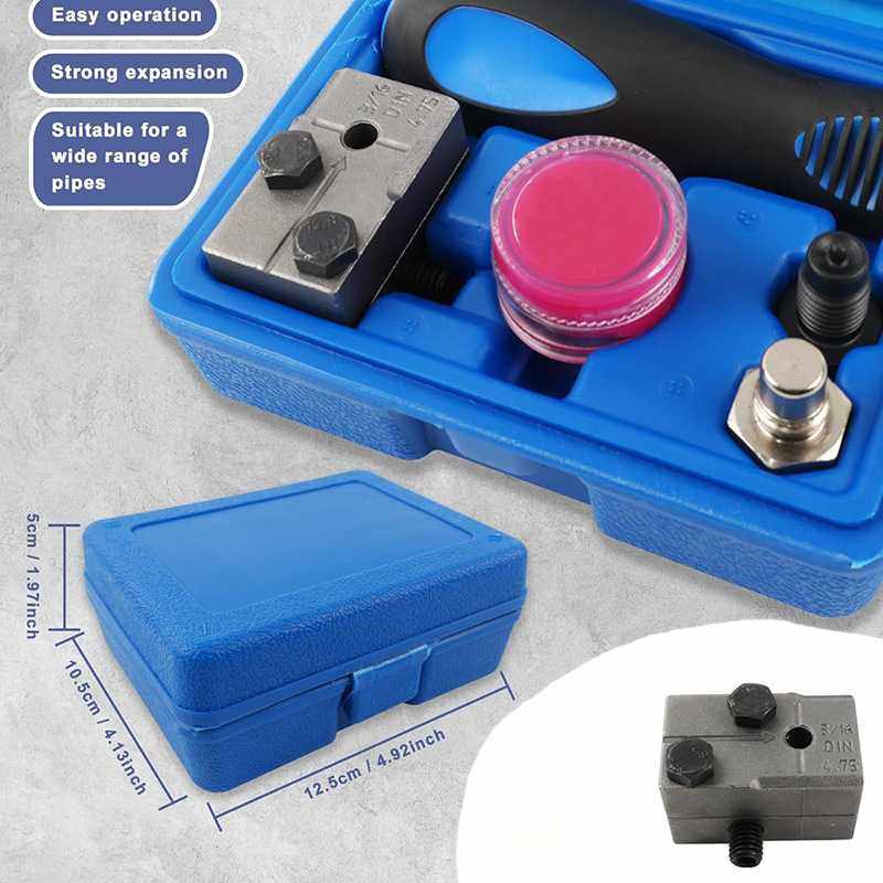 跨境热销汽车刹车制动铜管扩口器套件3/16英寸油管扩管器修车工具,淘宝优惠券,粉丝福利购,淘宝优惠卷