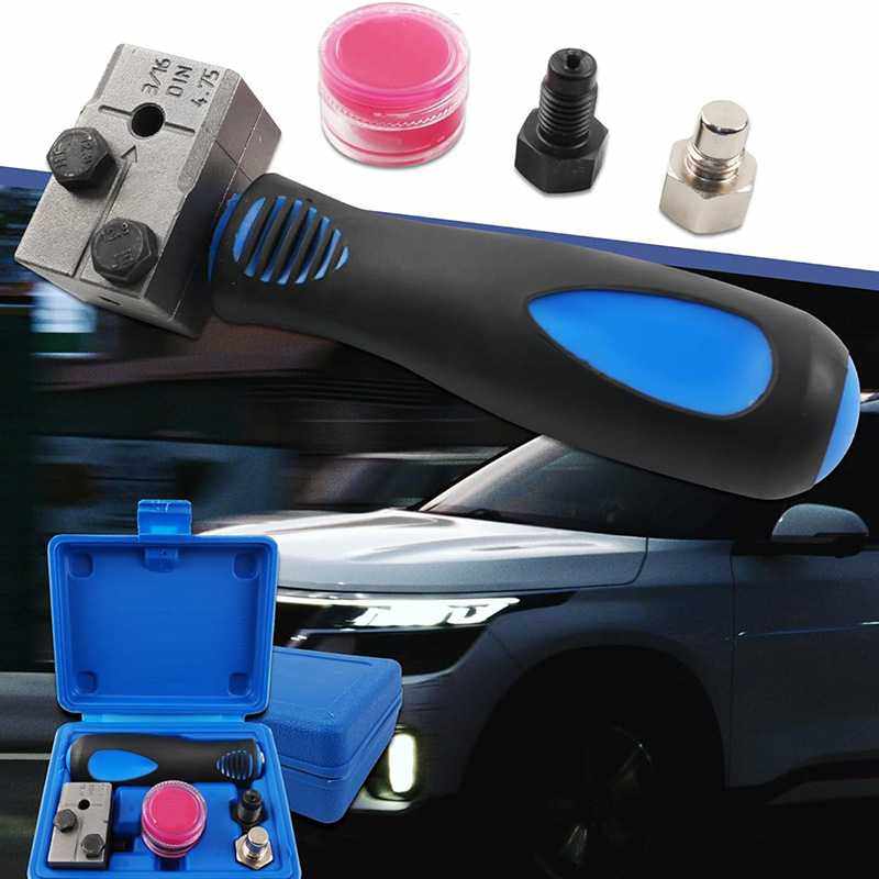 跨境热销汽车刹车制动铜管扩口器套件3/16英寸油管扩管器修车工具,淘宝优惠券,粉丝福利购,淘宝优惠卷