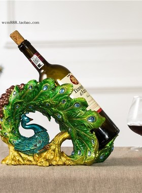 桌面收纳神器孔雀玄关鞋柜门口放钥匙摆件客厅糖果盘大容量多功能